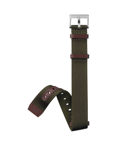 Green Textile Nato strap 18mm