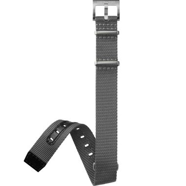 GREY STRAP 18mm