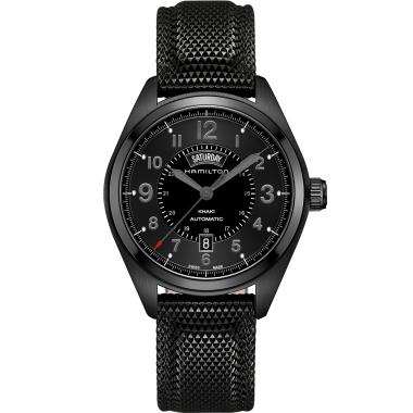 シックなブラックダイヤル ウォッチ | Hamilton Watch シックなブラックダイヤル ウォッチ | Hamilton Watch