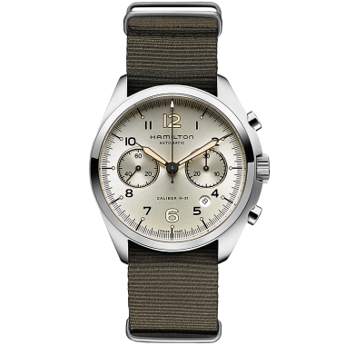 Khaki Pilot Pioneer Auto Chrono