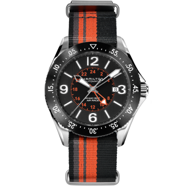 Khaki Pilot GMT Auto