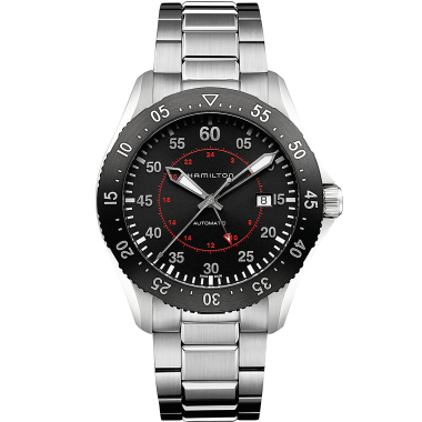 Khaki Pilot GMT Auto