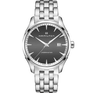 Jazzmaster Quartz Watch Gent - Grey Dial - H32451581 | Hamilton Watch