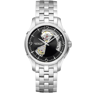 Jazzmaster Automatic Watch Open Heart - Blue Dial - H32705141 