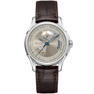 Jazzmaster Automatic Watch Open Heart - Silver Dial - H32565555