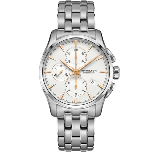 Jazzmaster Chronometer Watch Auto Chrono - Grey Dial - H32546781 ...