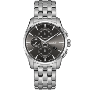 Jazzmaster Chronometer Watch Auto Chrono - Black Dial - H32616133 
