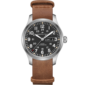 Khaki Field Automatic Watch Day Date - Black Dial - H70505133 