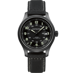 Khaki Field Mechanical Watch - Black Dial - H69429931 | Hamilton Watch