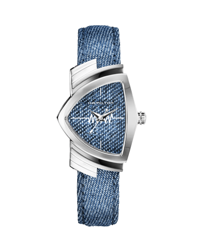 Ventura Quartz - Dial color:Blue - H24411941 | Hamilton Watch