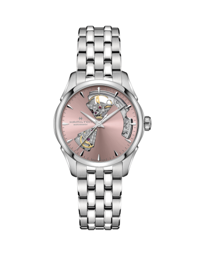 Jazzmaster Open Heart Auto - Dial color:Silver - H32675151