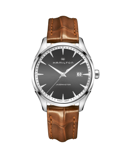 Jazzmaster Gent Quartz - Dial color:Black - H32451731 | Hamilton Watch 