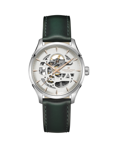 Hamilton skeleton watch deals