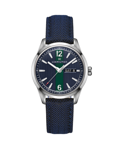 Broadway Day Date Quartz - Dial color:Black - H43311735 | Hamilton 
