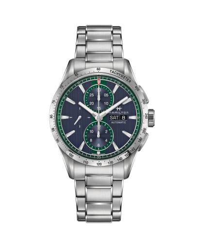 Broadway Day Date Quartz - Dial color:Black - H43311135