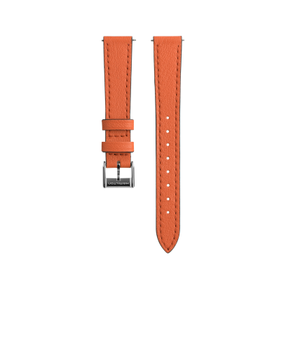 ハミルトン 純正レザーストラップ　18mm　ブラウンカーフ アメリカン クラシック BROWN STRAP 18mm - ストラップカラー