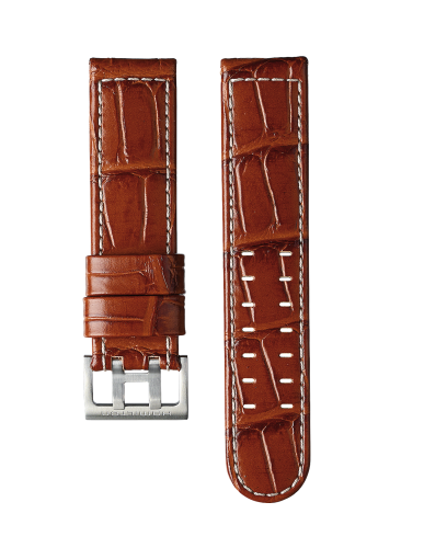 Khaki Aviation BROWN STRAP 22mm Strap color Brown H6007761031 Hamilton Watch