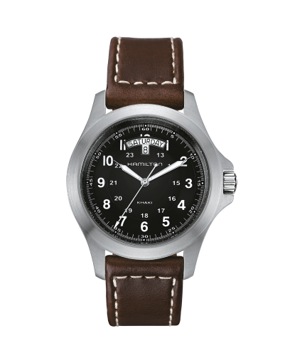 Khaki Field Quartz - Farbe des Zifferblatts:Schwarz - H68551733 