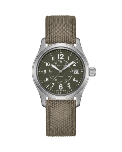 Khaki Field Quartz - Dial color:Brown - H68201993 | Hamilton Watch 