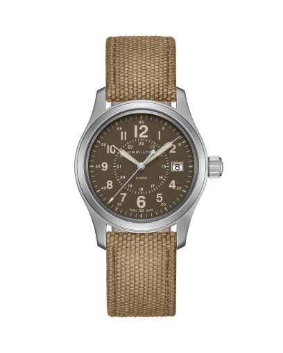 カーキ フィールド Quartz - ダイヤルカラー:ブラック - H68551833  