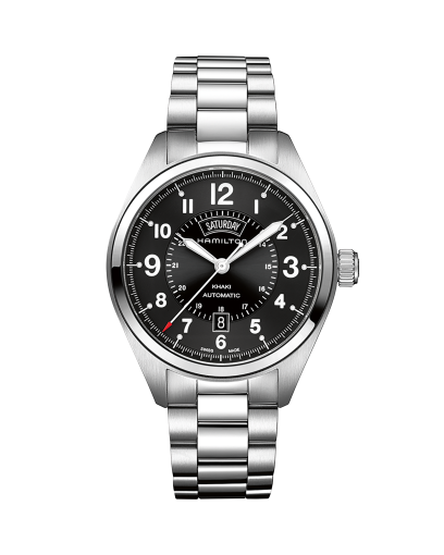 Khaki Field King Auto - Dial color:Beige - H64455523