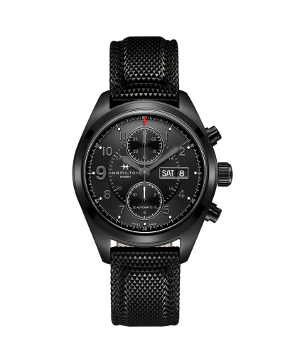 Khaki Field Day Date Auto Dial color Black H70695735 Hamilton Watch