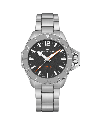 Khaki Navy Frogman Auto - Dial color:Blue - H77705145