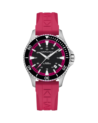 Khaki Navy Scuba Auto - Dial color:Silver - H82505150