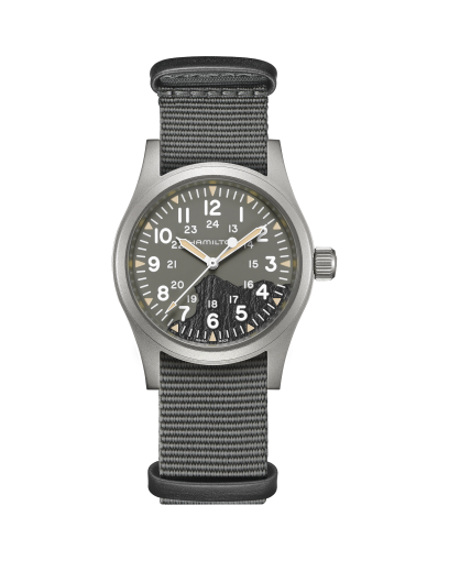 Khaki Field Mechanical 38mm - Dial color:Black - H69439931