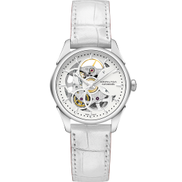 ジャズマスター Skeleton Auto - ダイヤルカラー:ホワイト - H32405811