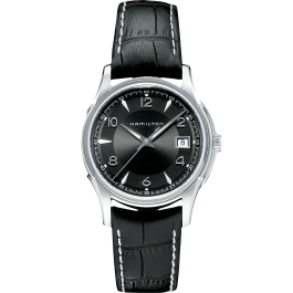 Jazzmaster Gent Quartz - Dial color:Black - H32411735 | Hamilton Watch