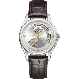 Jazzmaster Open Heart Auto - Dial color:Silver - H32565555