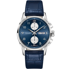 ジャズマスター Maestro Auto Chrono - ダイヤルカラー:ブルー