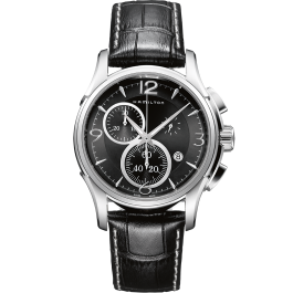【かい様売約】ハミルトン　ジャズマスター　HAMILTON JAZZMASTER ジャズマスター Chrono Quartz - ダイヤルカラー:ブラック - H32612735