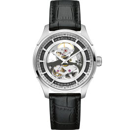Jazzmaster Viewmatic Skeleton Gent Auto - Dial color:silver