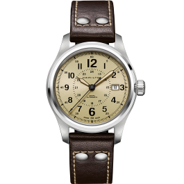 Khaki Field Auto - Dial color:Beige - H70595523 | Hamilton Watch