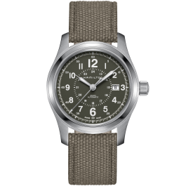 Khaki Field Auto - Dial color:Green - H70605963 | Hamilton Watch