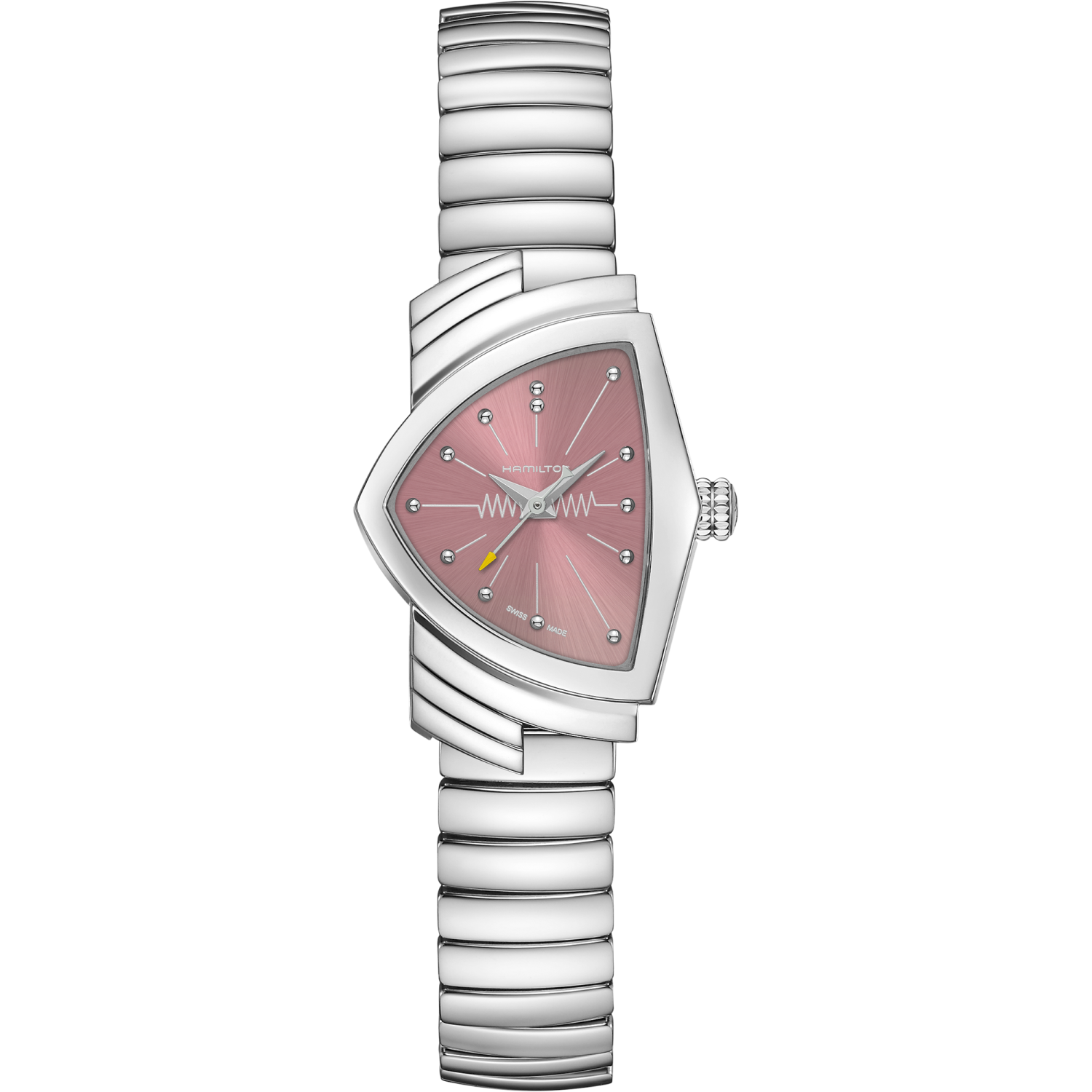 Hamilton Ventura S Quartz 24mm x 36mm Pink Dial
