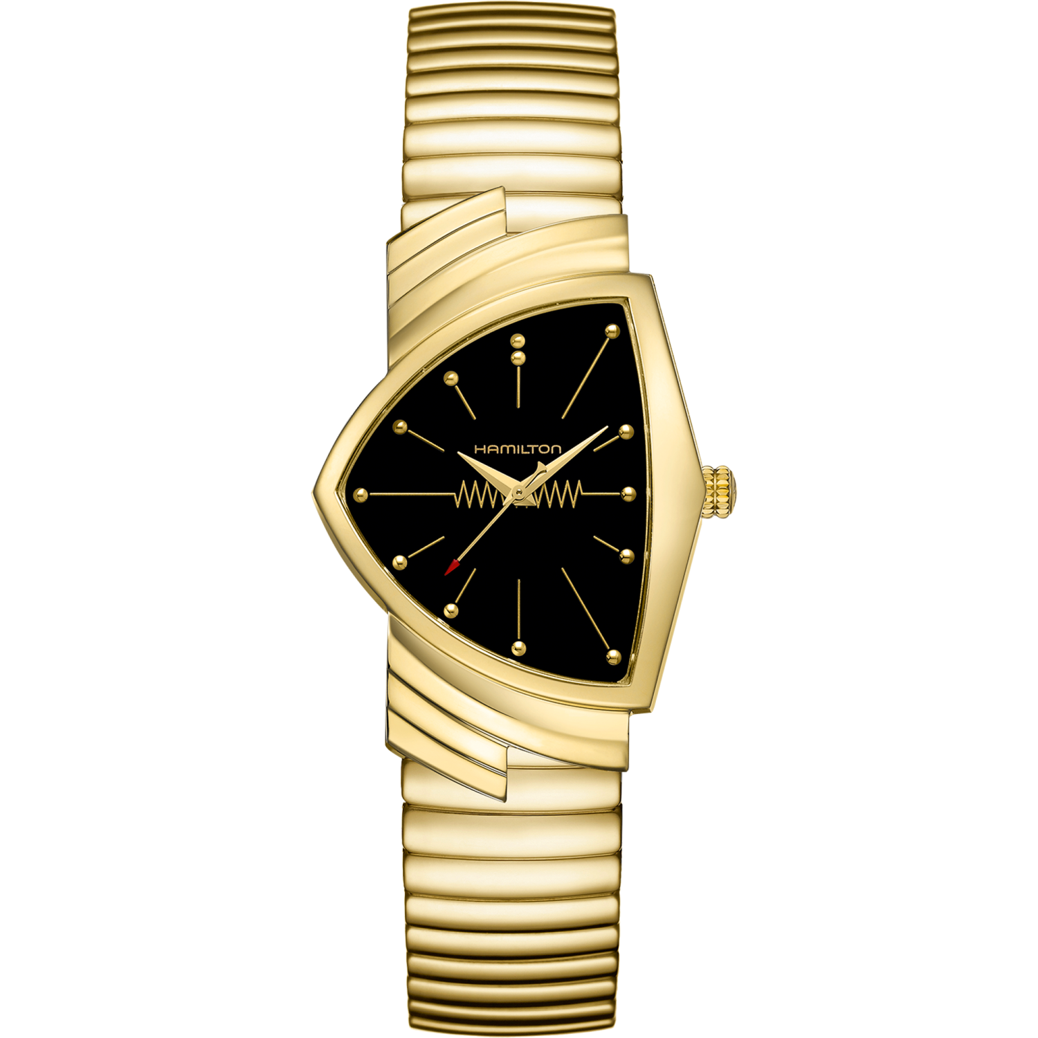 Hamilton Ventura Quartz 32mm x 50mm Black Dial