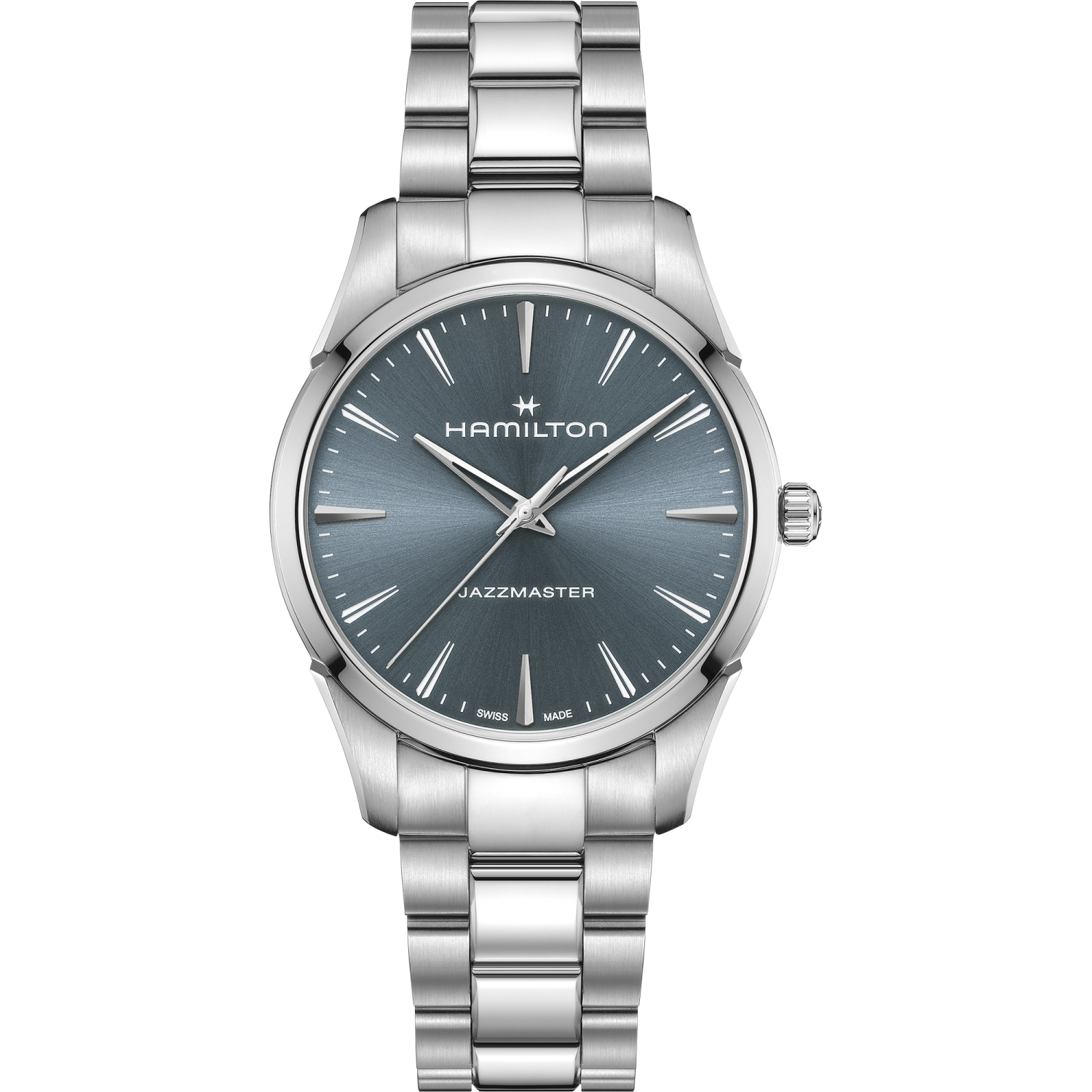 Hamilton Jazzmaster Quartz 40 mm 40mm Blue Dial