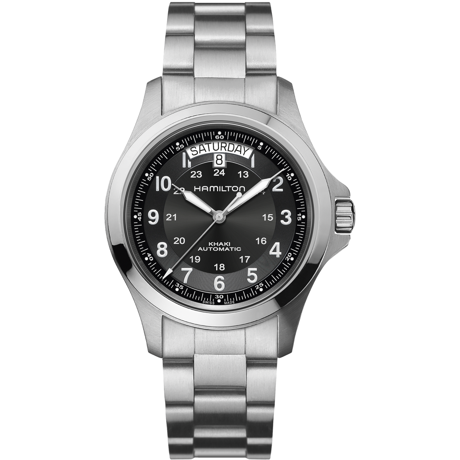 Hamilton Khaki Field King Auto 40mm Black Dial