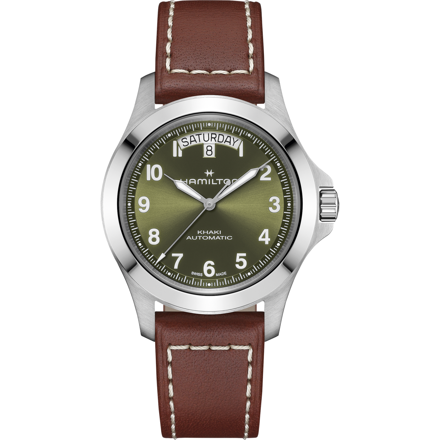 Hamilton Khaki Field King Day-Date 40mm Green Dial