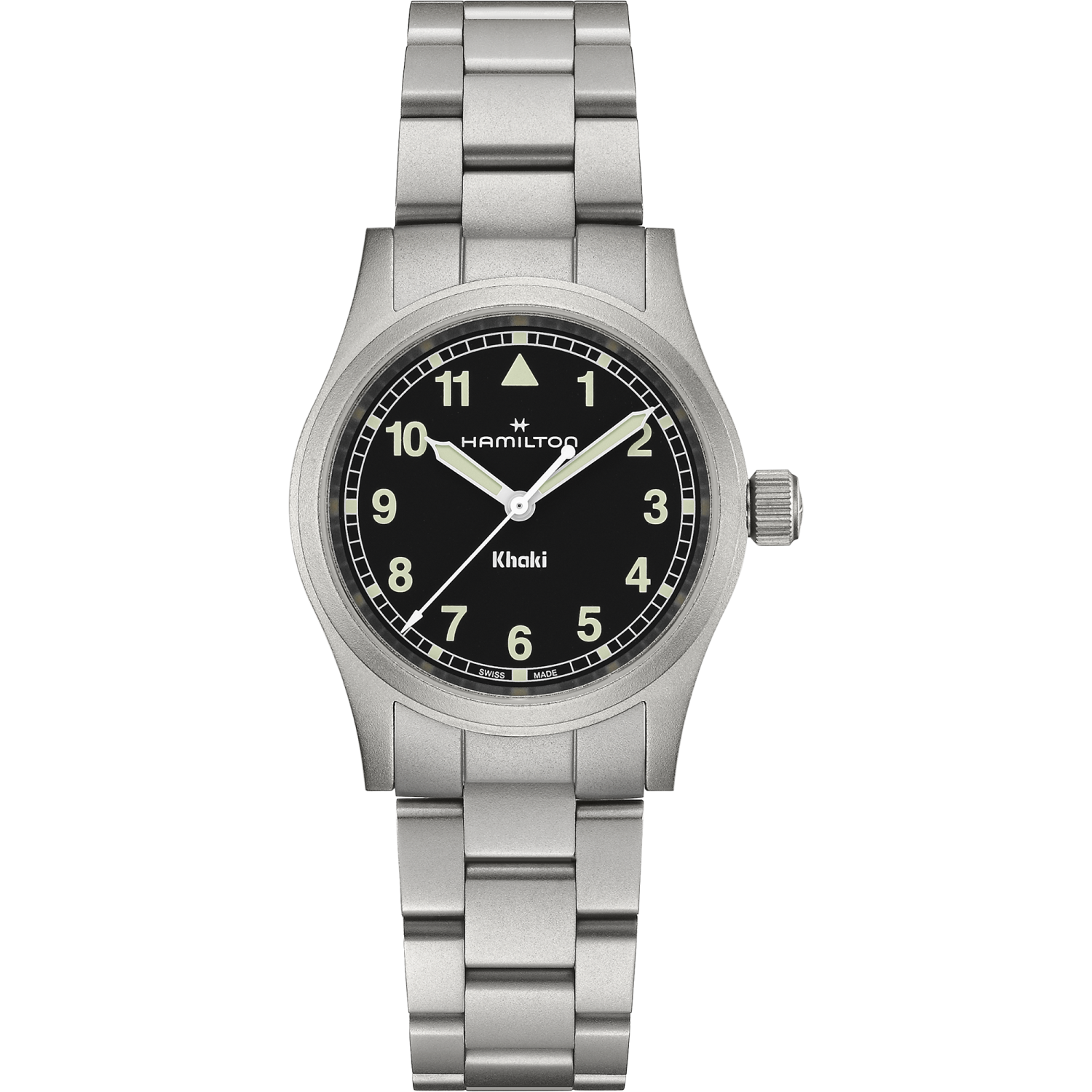 Hamilton Khaki Field quartz 33mm Black Dial