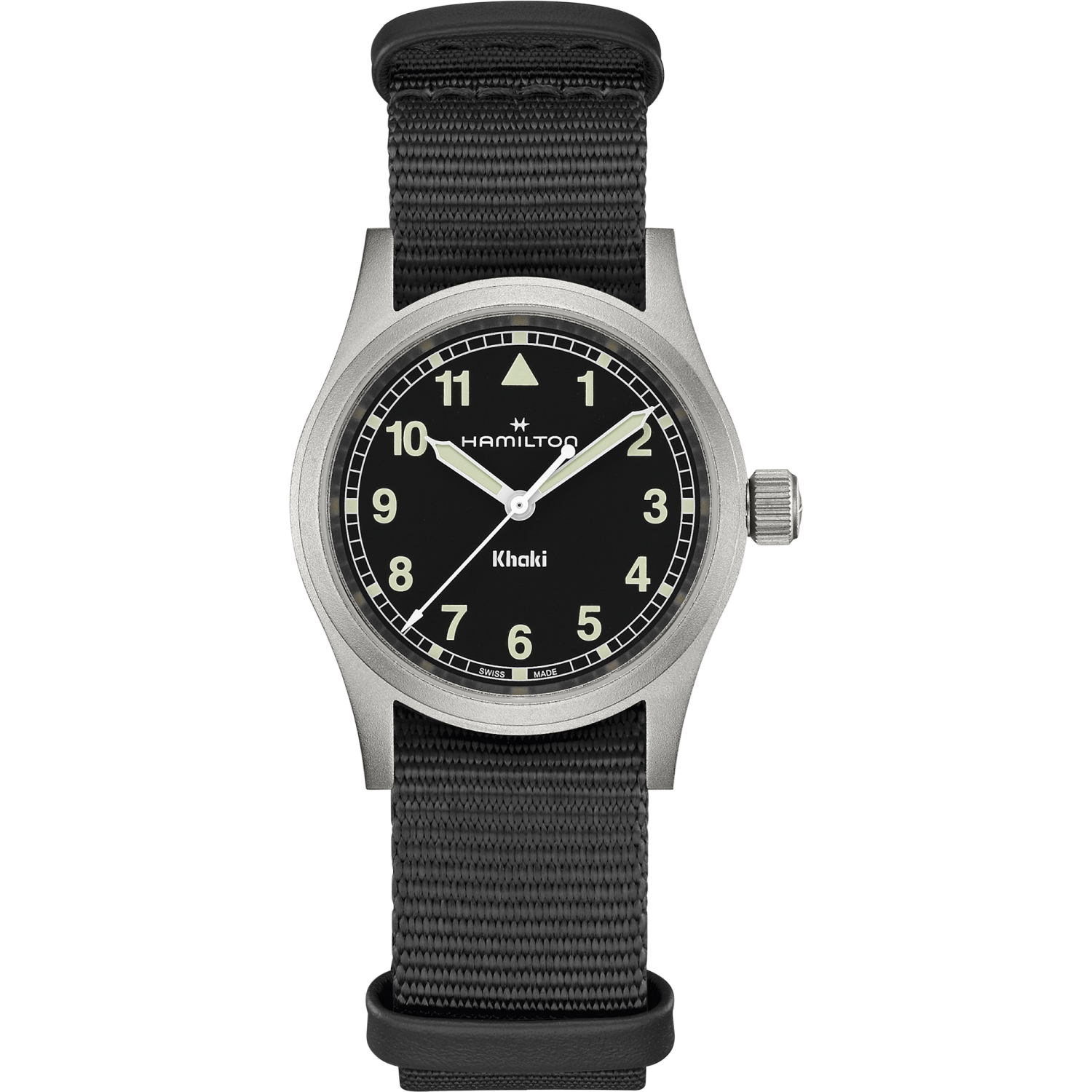 Hamilton Khaki Field Quartz 33mm Black Dial