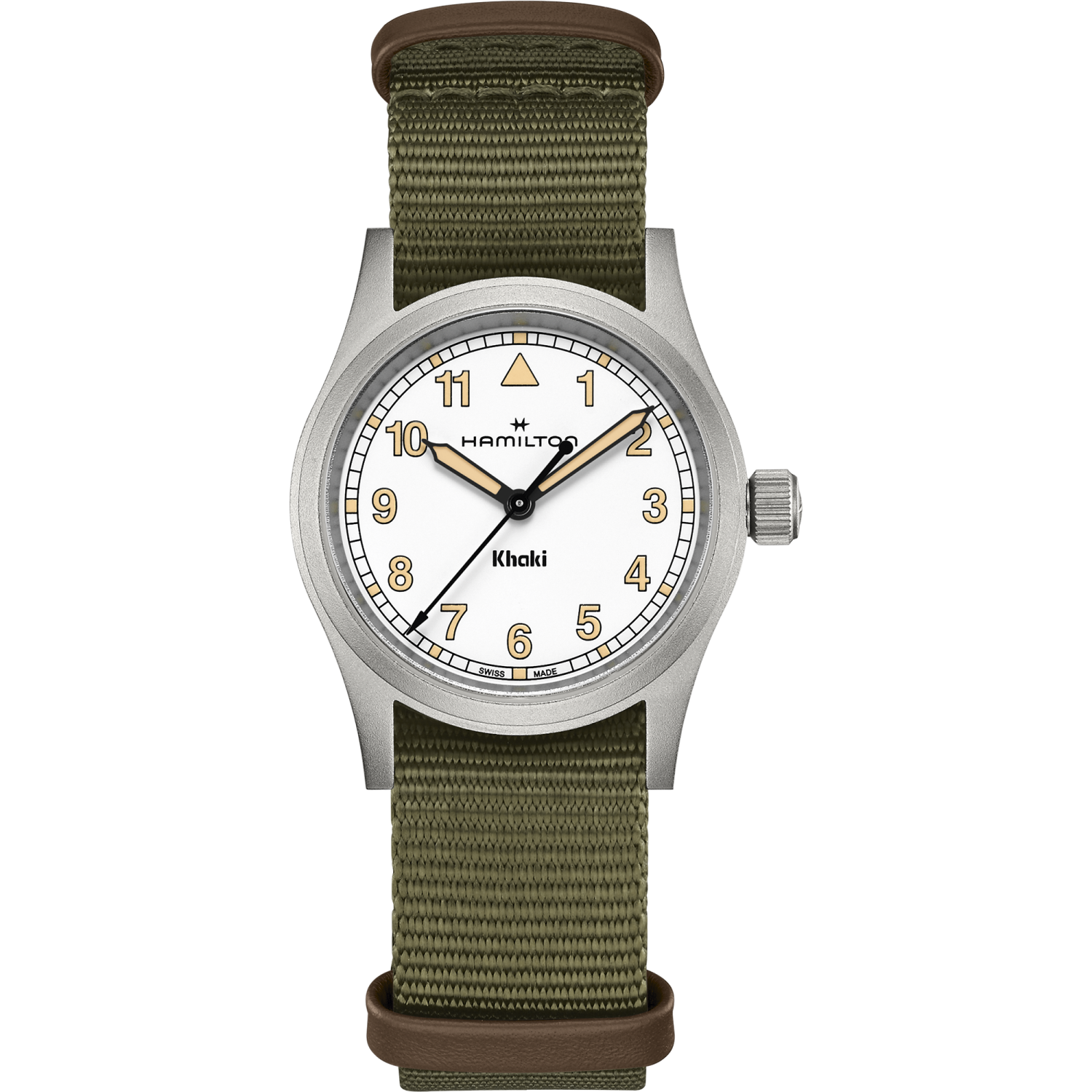 Hamilton Khaki Field Quartz 33mm White Dial
