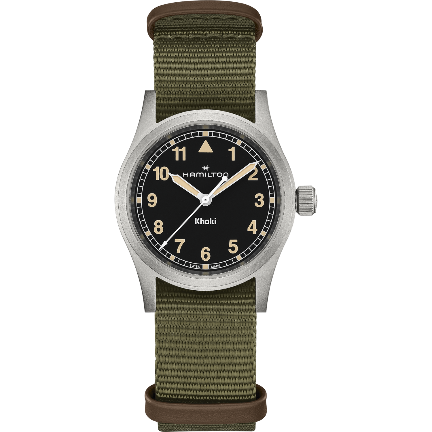 Hamilton Khaki Field Quartz 33mm Black Dial