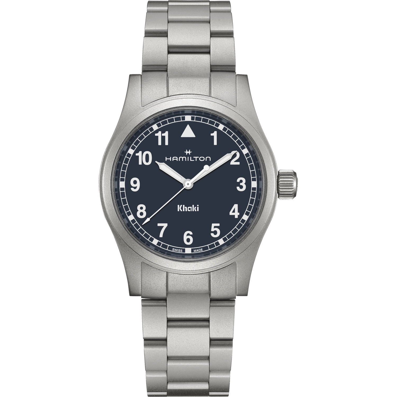 Hamilton Khaki Field Quartz 38mm Blue Dial