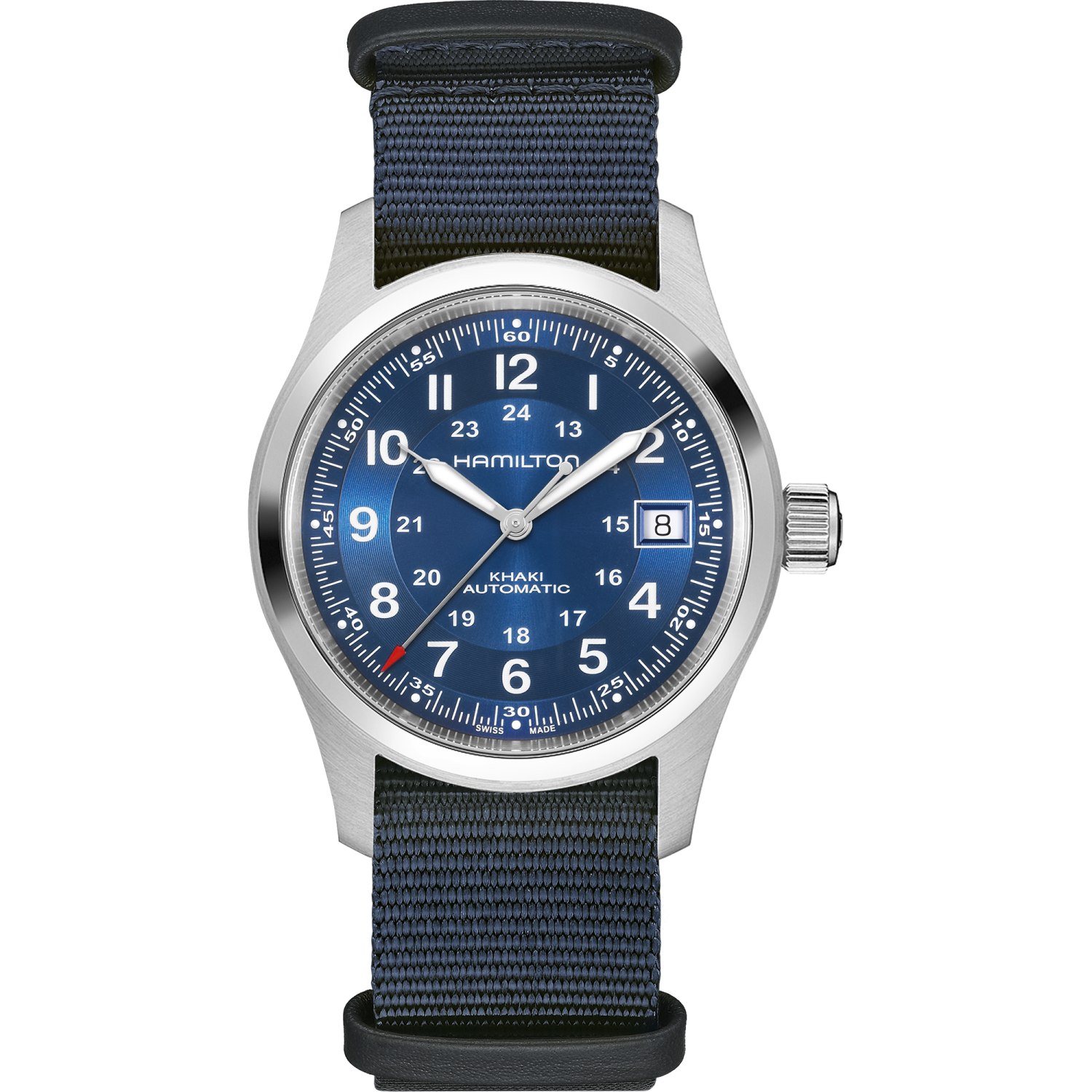 Hamilton Khaki Field Auto 38mm Blue Dial