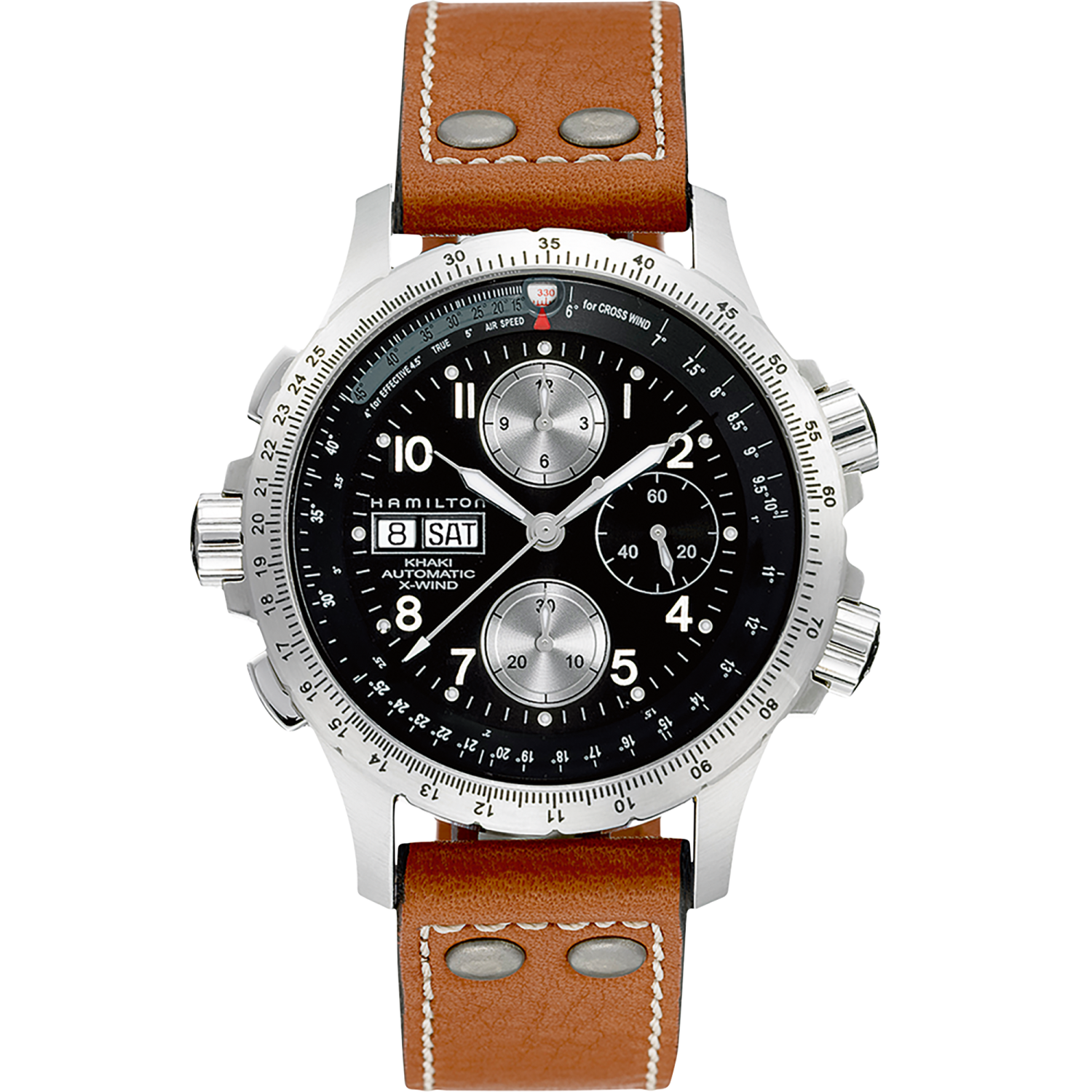 Hamilton Khaki Aviation X-Wind Auto Chrono 44mm Black Dial