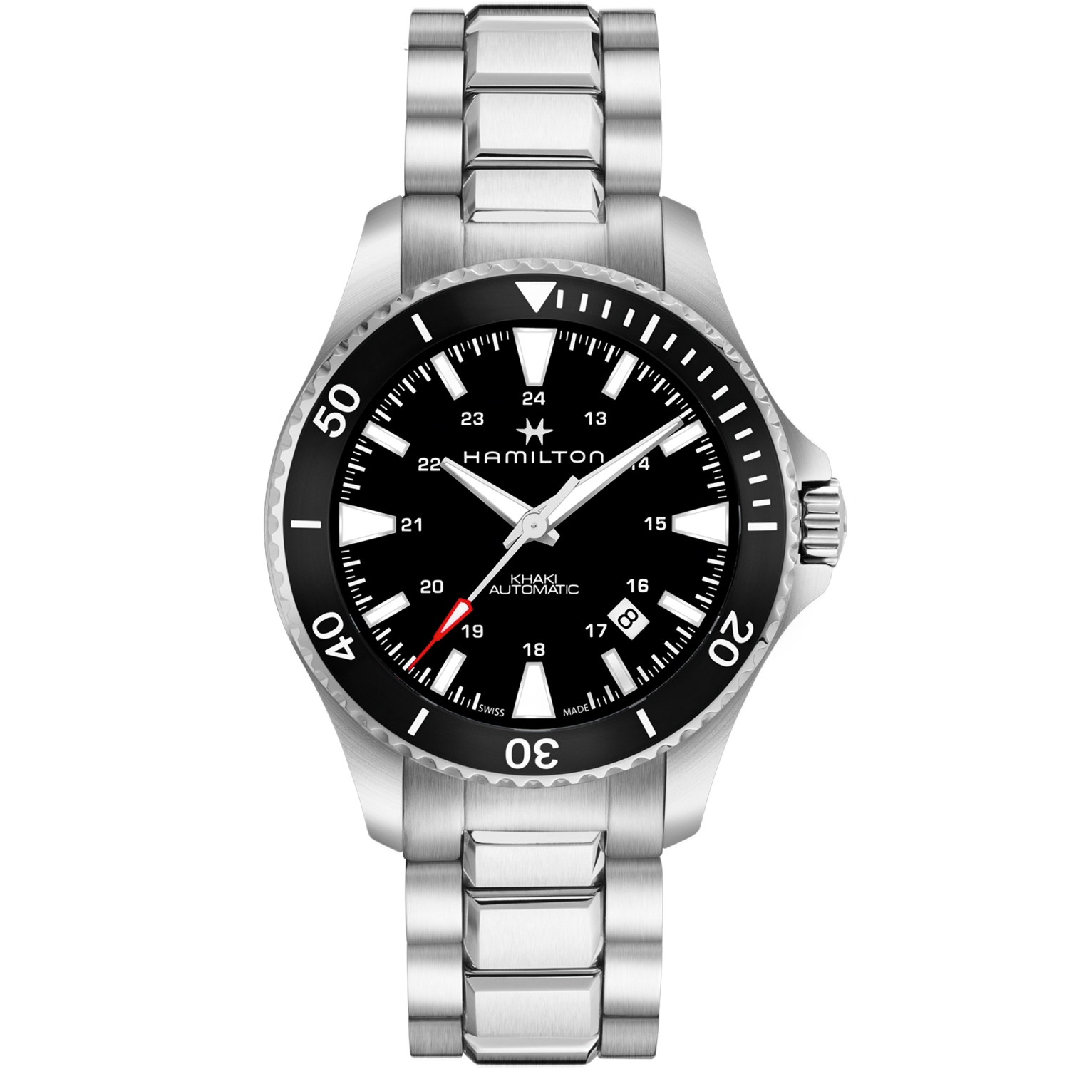 Hamilton Khaki Navy Scuba Auto 40mm Black Dial